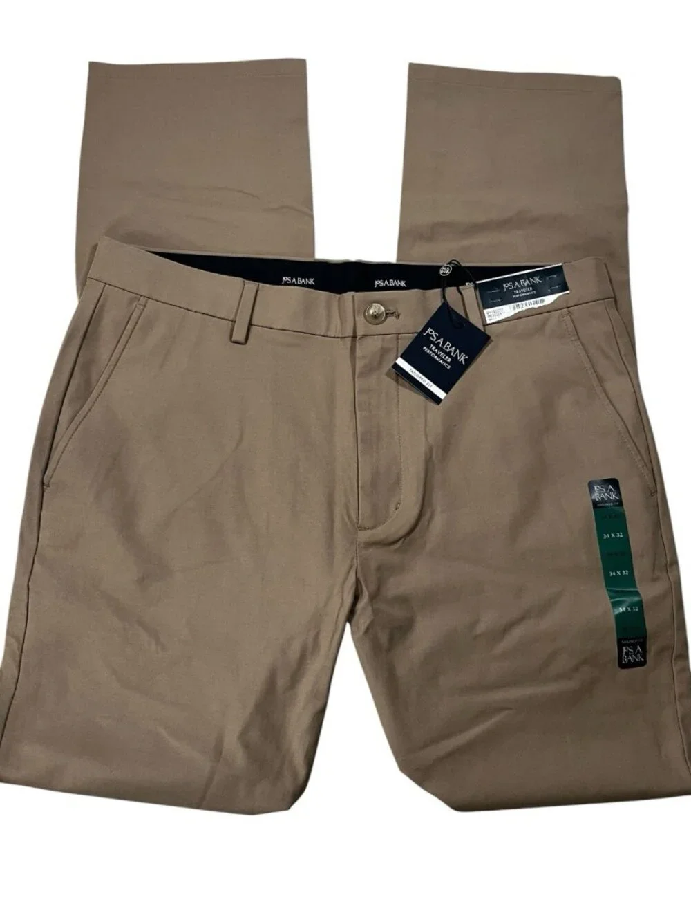 Jos. A Bank Traveler Performance pants Men's 34 x 32(33) NWT